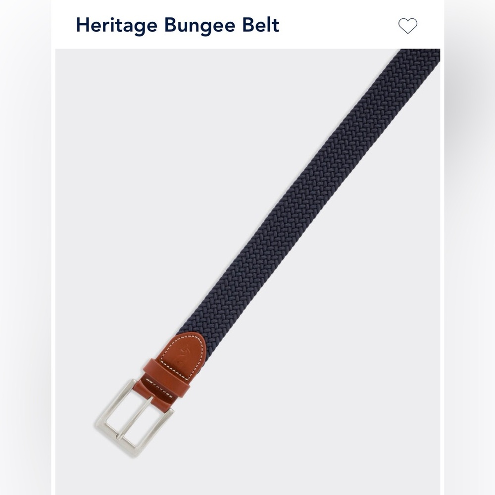 Vineyard Vines Heritage Bungee Belt